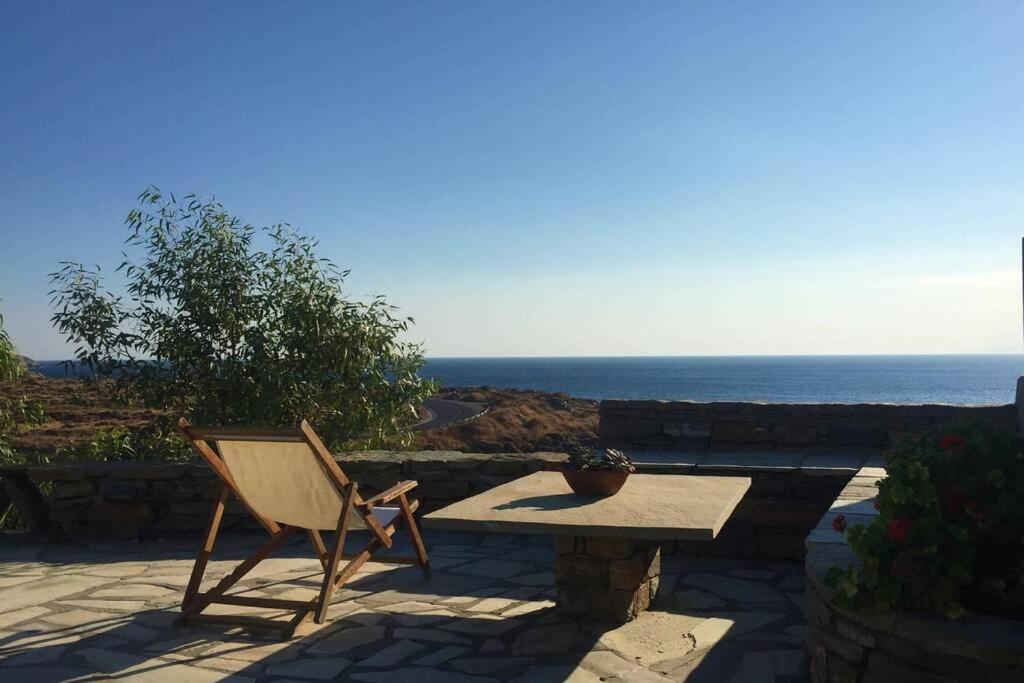 Sunset Villa With Swimming Pool At Tzia Ligia  Exterior photo